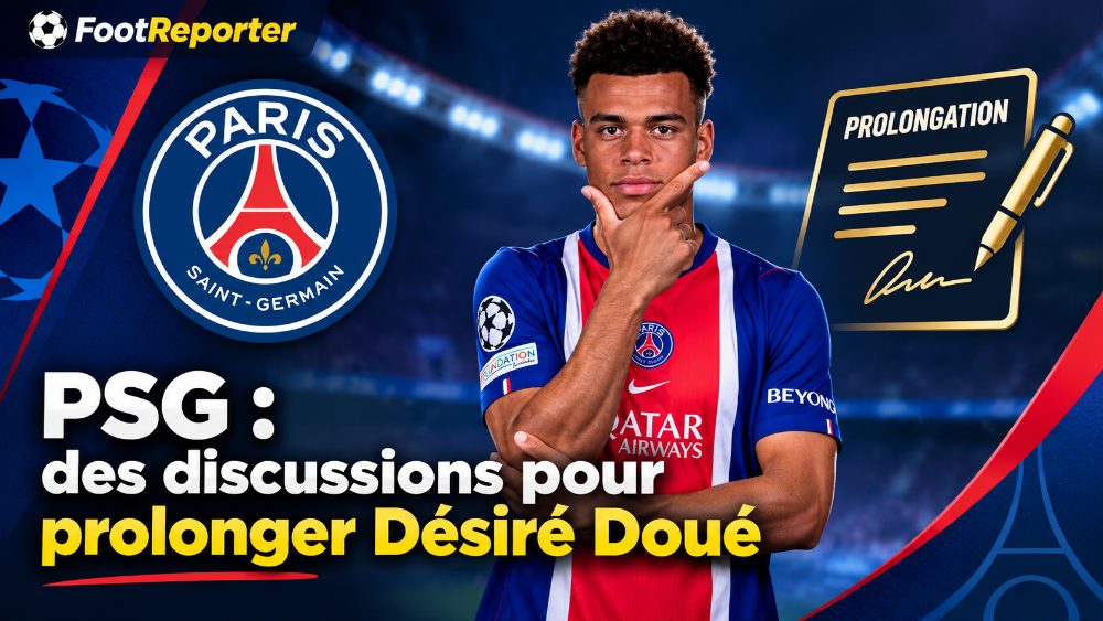 PSG : des discussions pour prolonger Désiré Doué