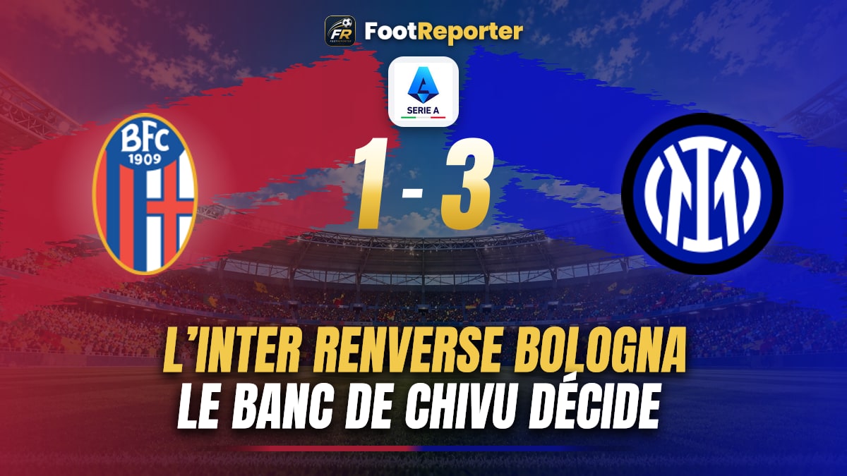 Bologna 1-3 Inter : Carlos Augusto et Bonny renversent