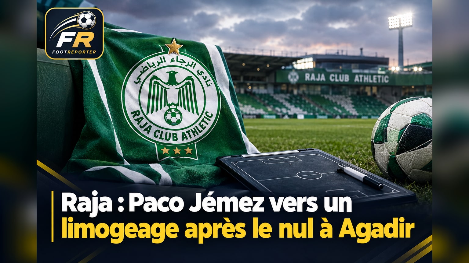 Raja : Paco Jémez vers un limogeage après le nul à Agadir