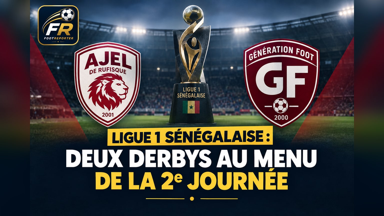 Ligue 1 sénégalaise : deux derbys au menu de la 2e journée