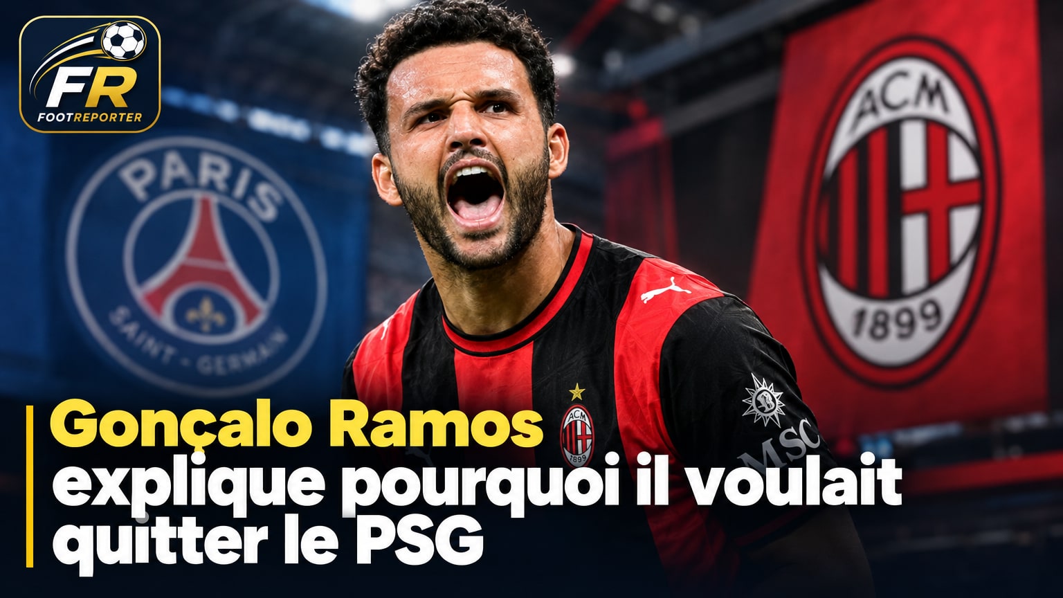 Gonçalo Ramos explique pourquoi il voulait quitter le PSG