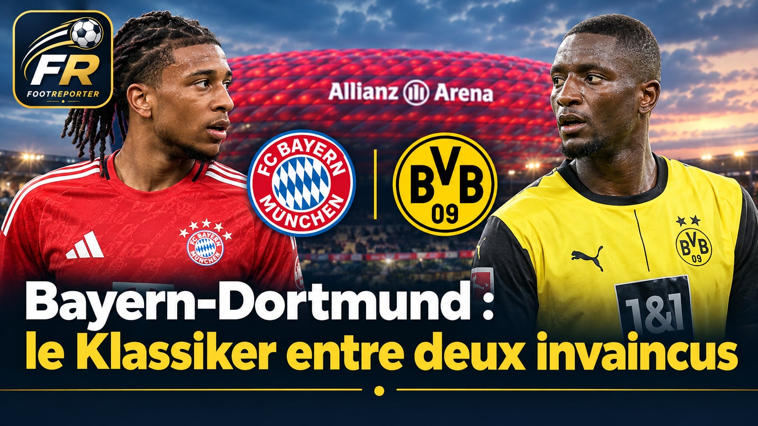 Bayern-Dortmund : le Klassiker entre deux invaincus