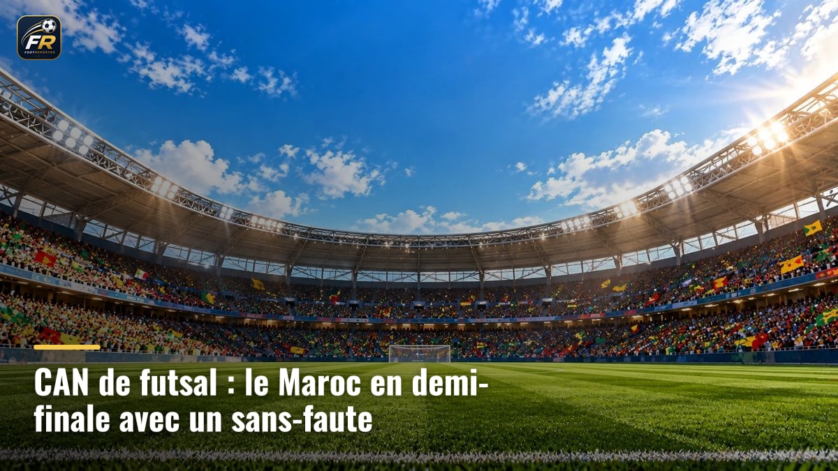 CAN de futsal : le Maroc en demi-finale avec un sans-faute