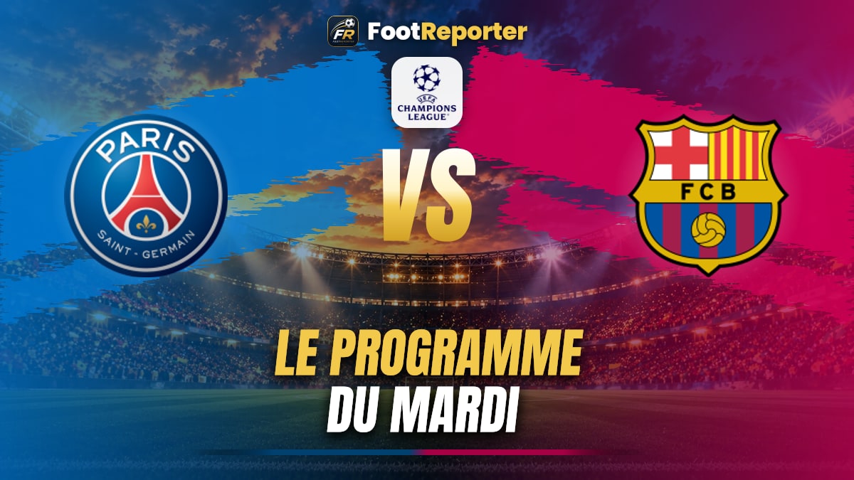 Ligue des champions : PSG-Barça en tête d'un mardi chargé